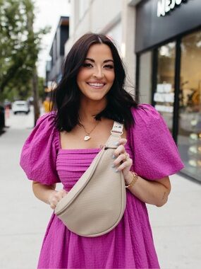 ANDAR Tatum Woven Crossbody Bag
